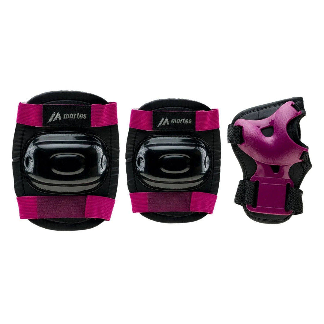 Martes Garda Girl Kids Protective Set - Black/Purple