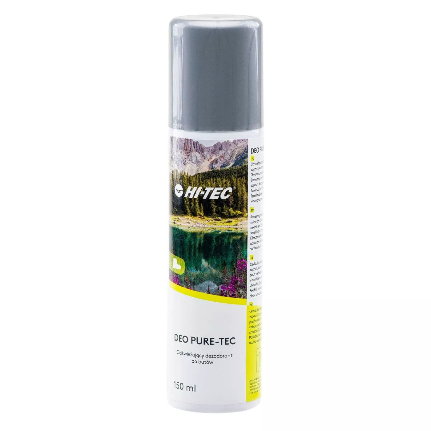 HI-TEC Deo Pure-Tec спрей для ухода за обувью, 150 мл