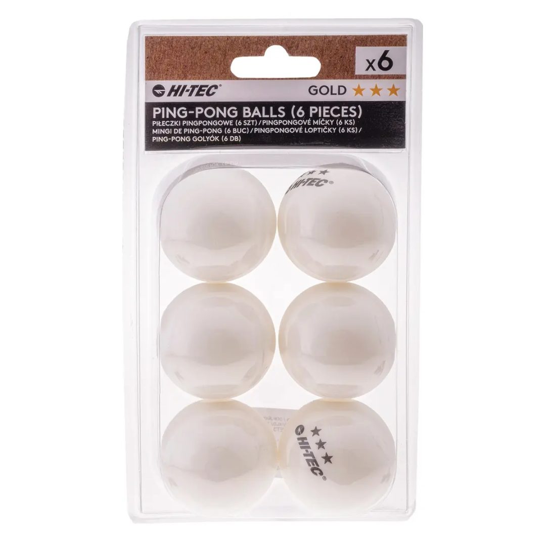 Hi-Tec Bali Set 3 Masa Tenisi Topu Seti - Beyaz