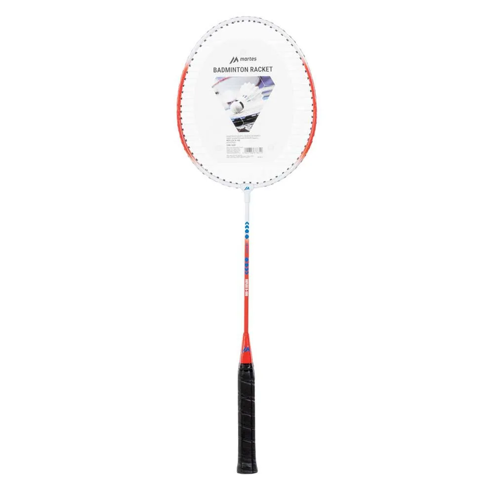 Martes Reflex S-100 Badminton Racket, Red