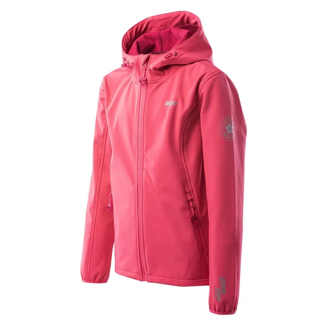 Bejo Juvia JRG Kız Çocuk Softshell Mont - Hanımeli/Kiraz