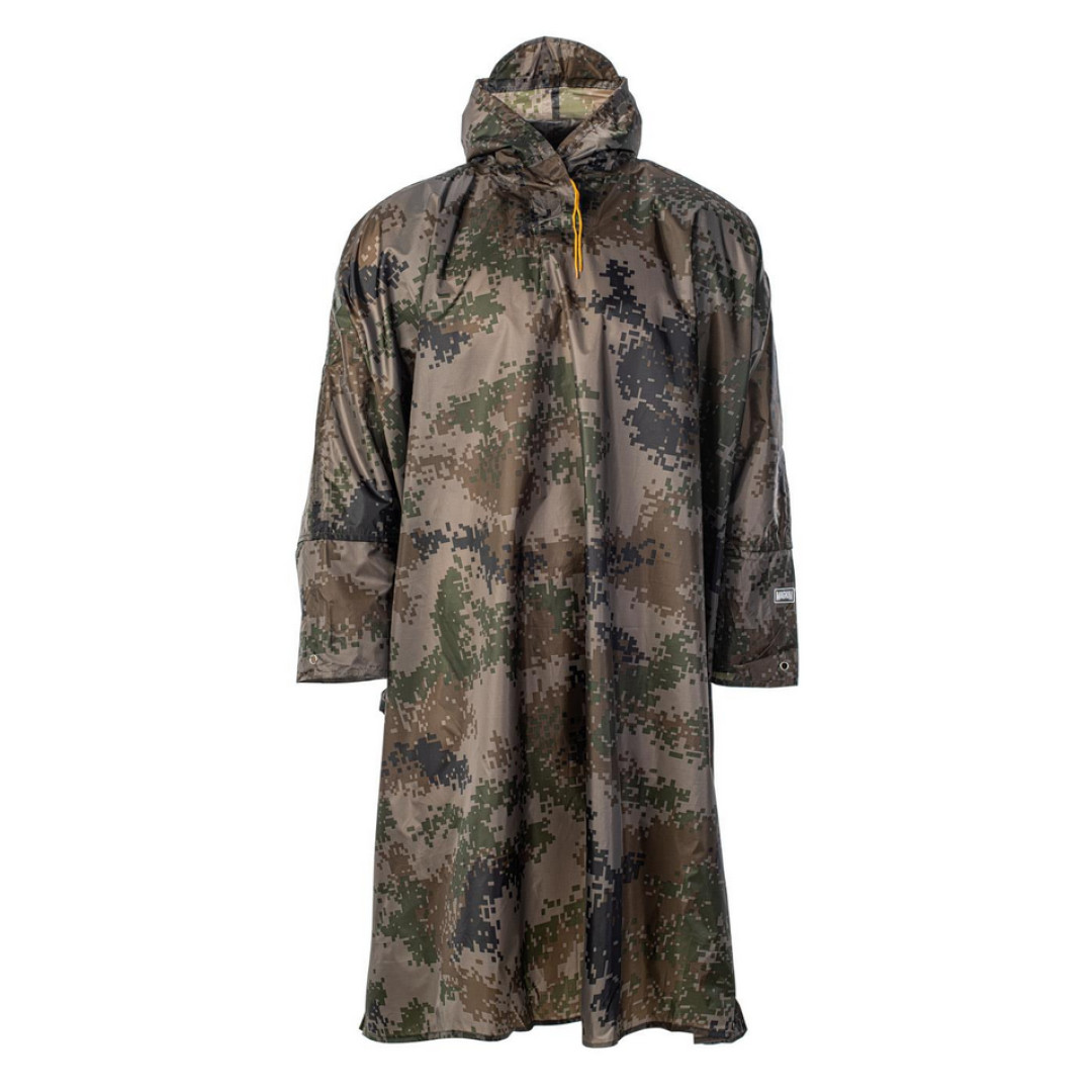 Magnum Tundra Poncho - Green Pixel Camouflage
