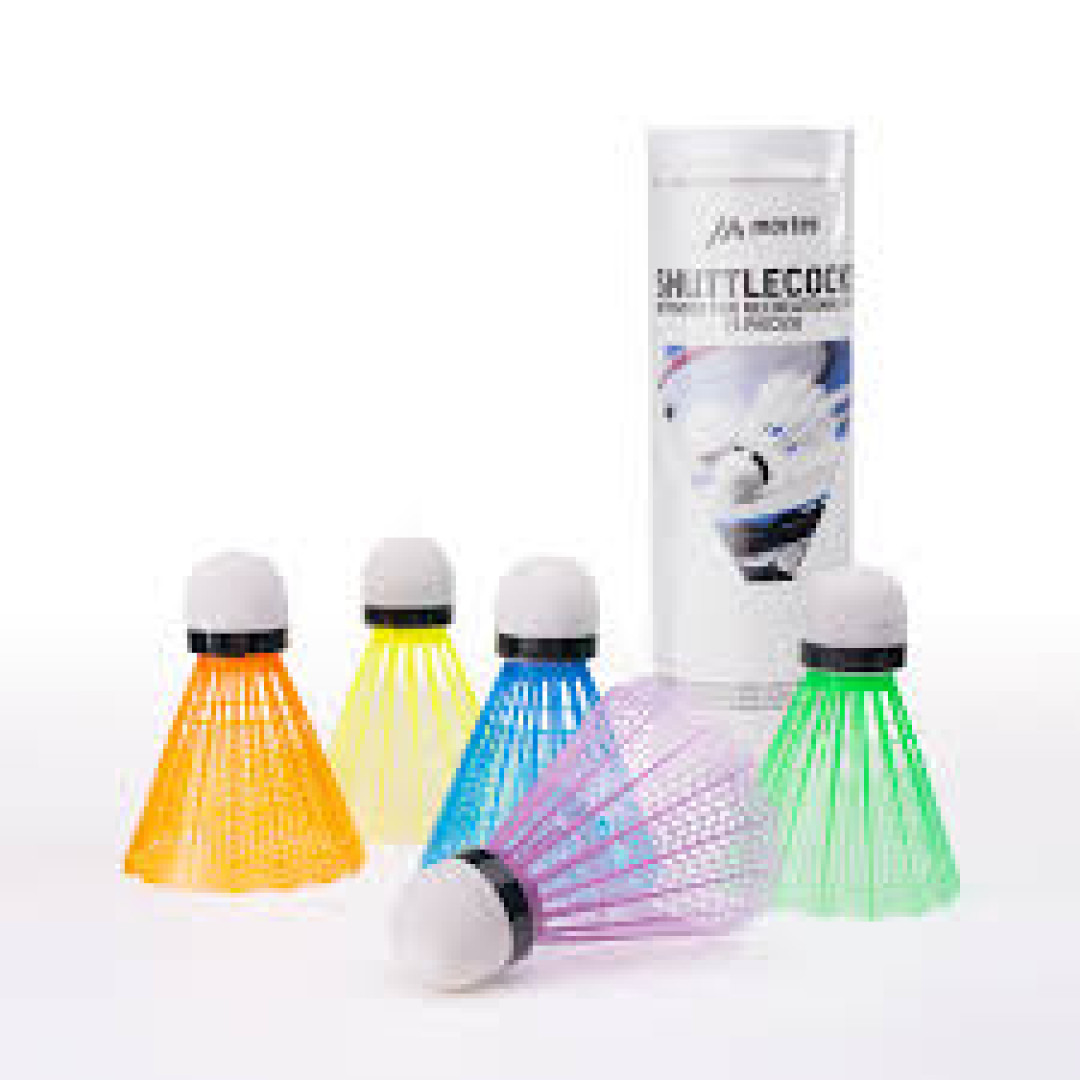 Martes Rainbo Multicolour Badminton Shuttlecocks