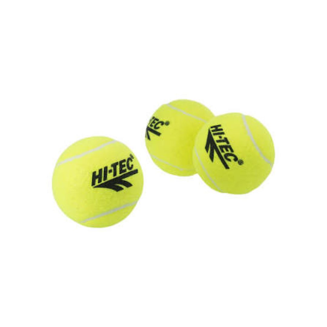 Hi-Tec 3 Yelo Yellow Tennis Ball Set (3-Pack)