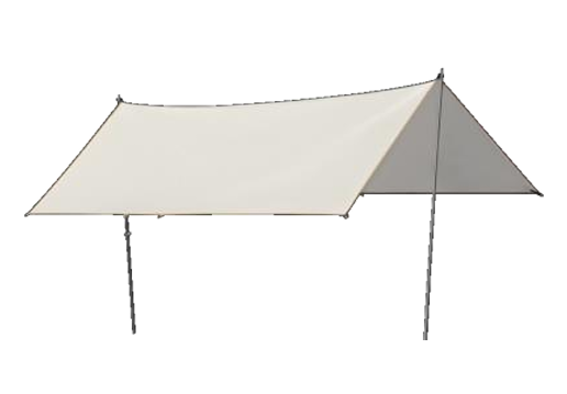 King Camp Terni 5 кемпинговый тент от солнца 300 x 500 см