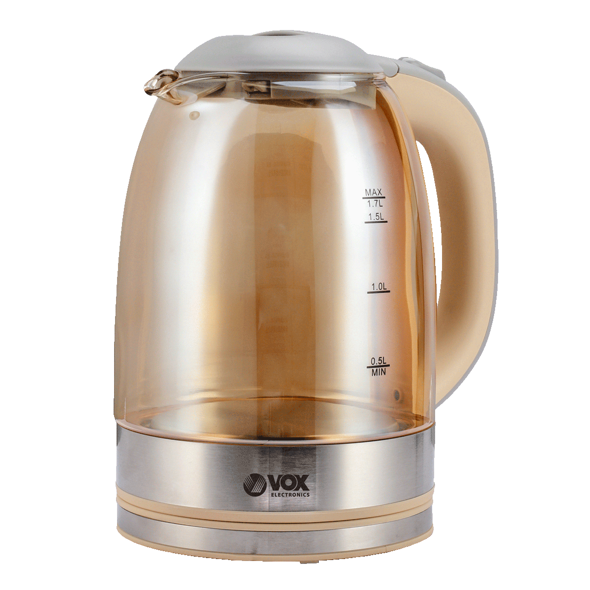 VOX WK8009 Glass Kettle 1.7 Litre 2200W