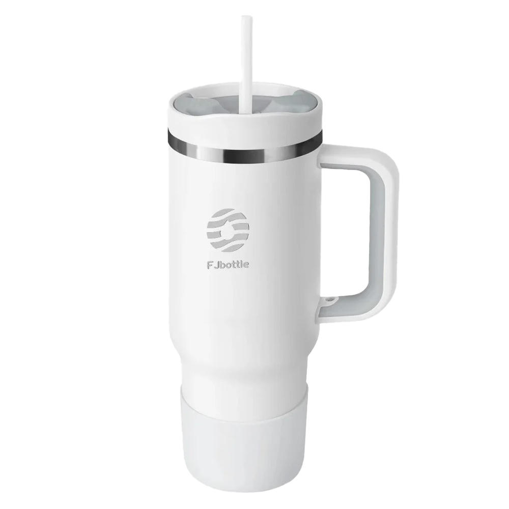 Feijian Fjbottle Handled Water Bottle 40 oz (1180 ml), White