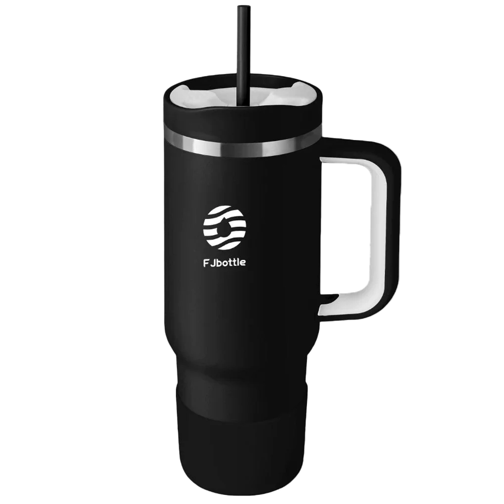 Feijian Fjbottle 40 oz (1180 ml) Black Travel Mug
