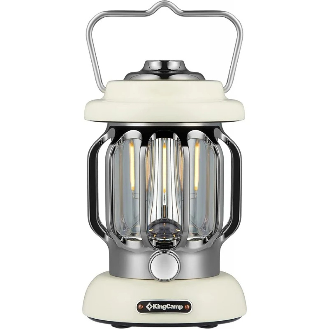 King Camp 6936876804319 Portable Retro Camping Light - White