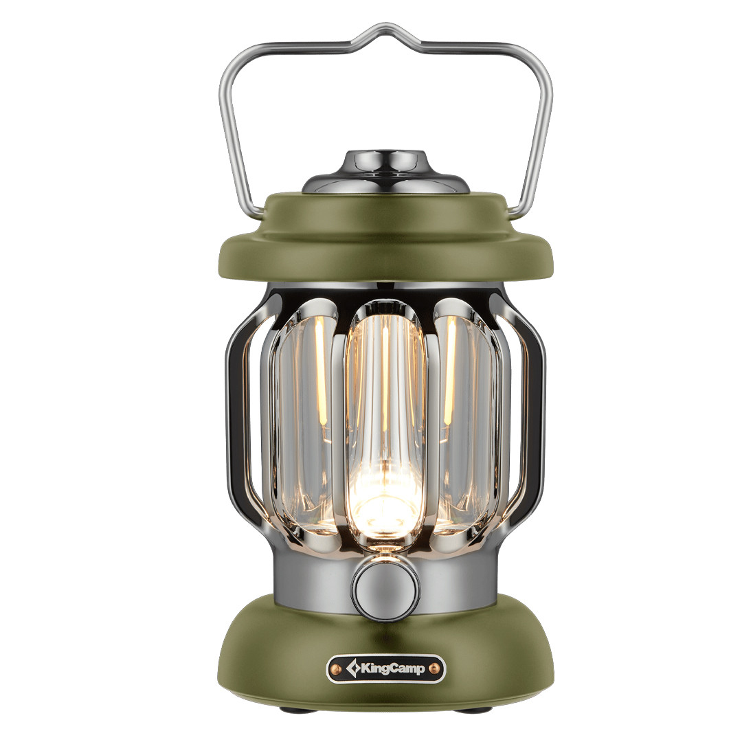 KingCamp Portable Retro Camping Light - Green