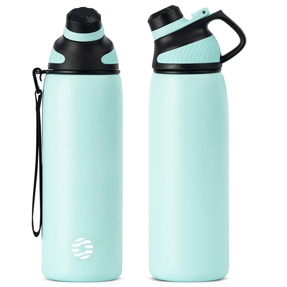 Feijian Fjbottle 800 ml Light Blue Vacuum Flask