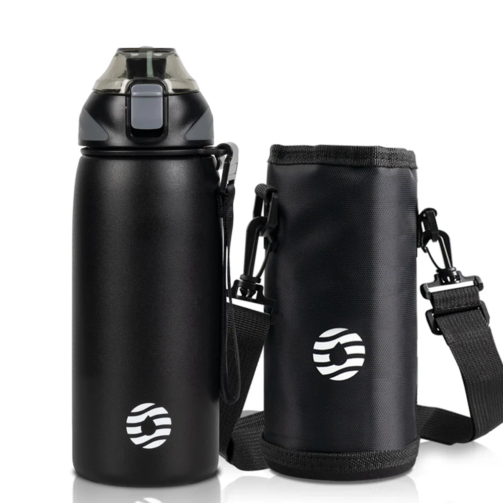 Feijian FJBottle Vacuum Flask 600 ml Black