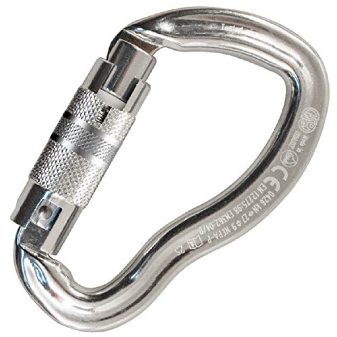 KONG Ergo Twist Lock Aluminum Carabiner