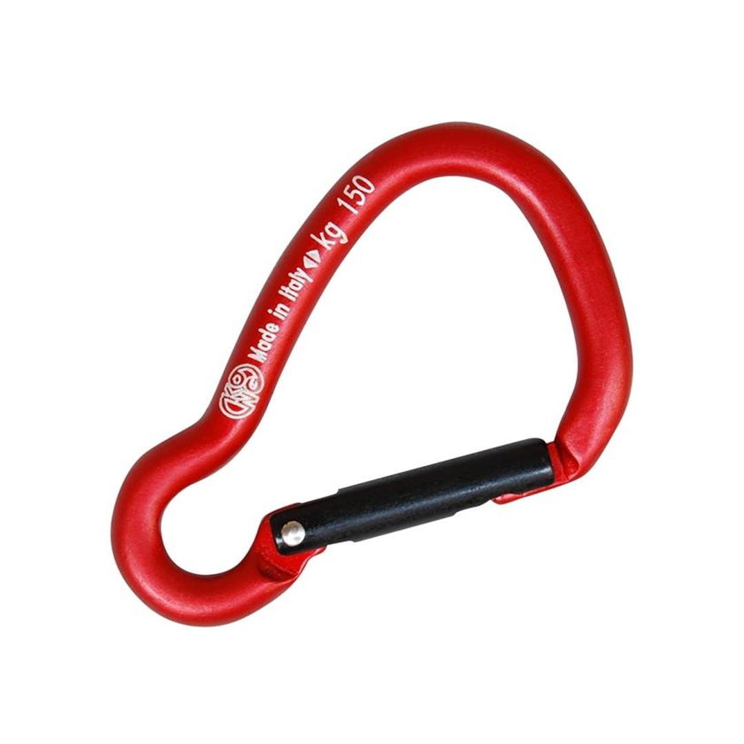 KONG Harness Carabiner - Red/Black (Aluminium, Sz.5)