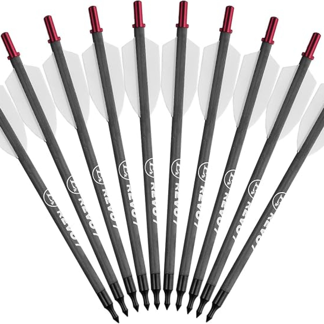 EK Archery REVO 7: набор карбоновых стрел (10 шт.)