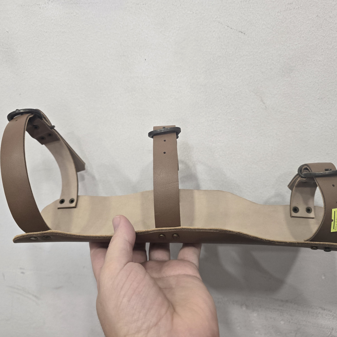 Handmade Leather Armguard for Archery 32 cm