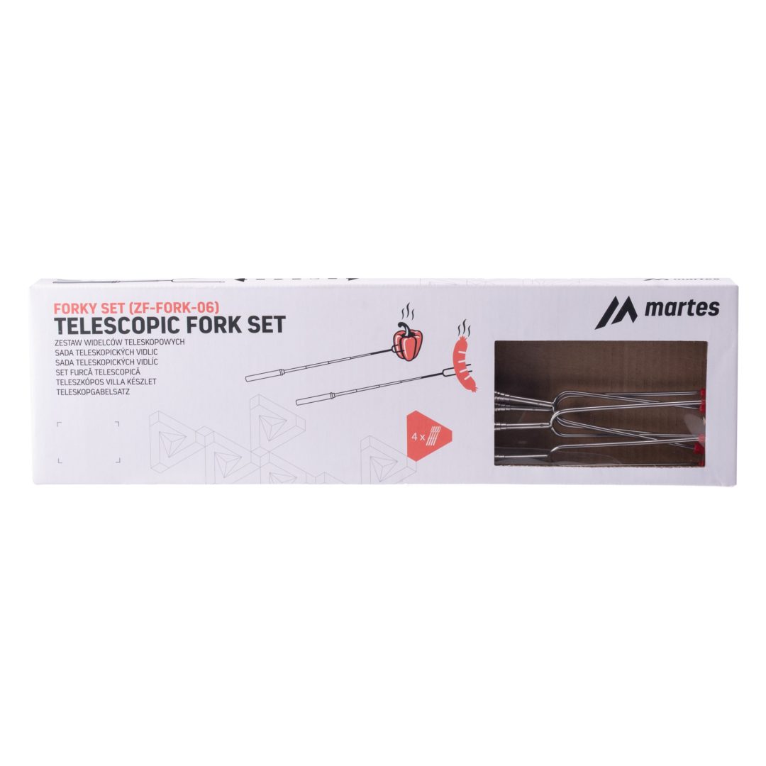 Martes FORKY telescopic fork set, silver