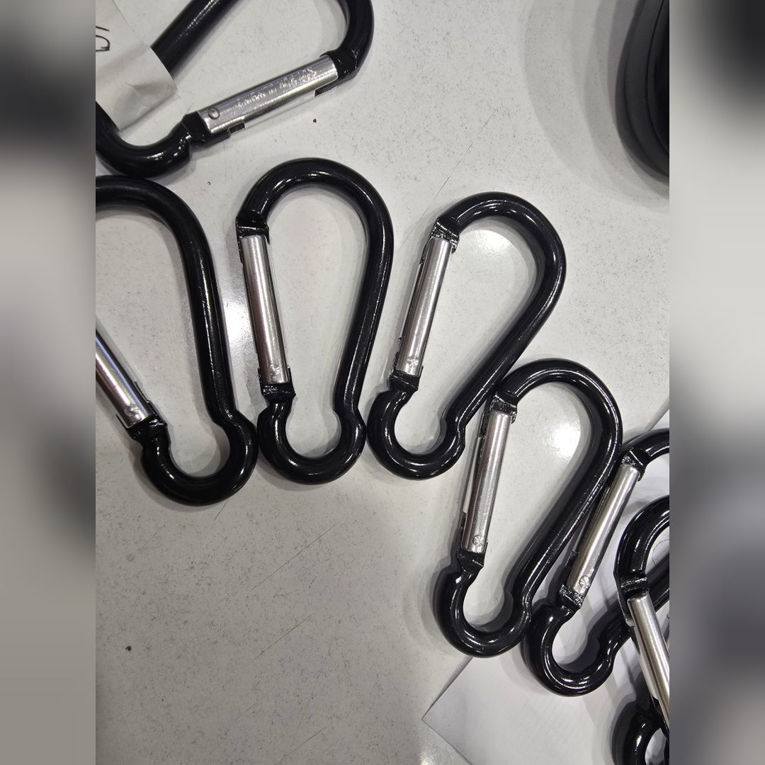 Basic Carabiner Eco 8 cm Camping Carabiner