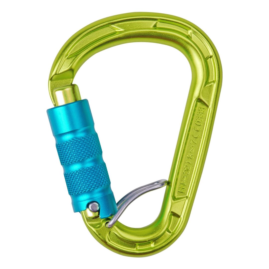 Edelrid HMS Strike Triple FG Carabiner Oasis/Icemint