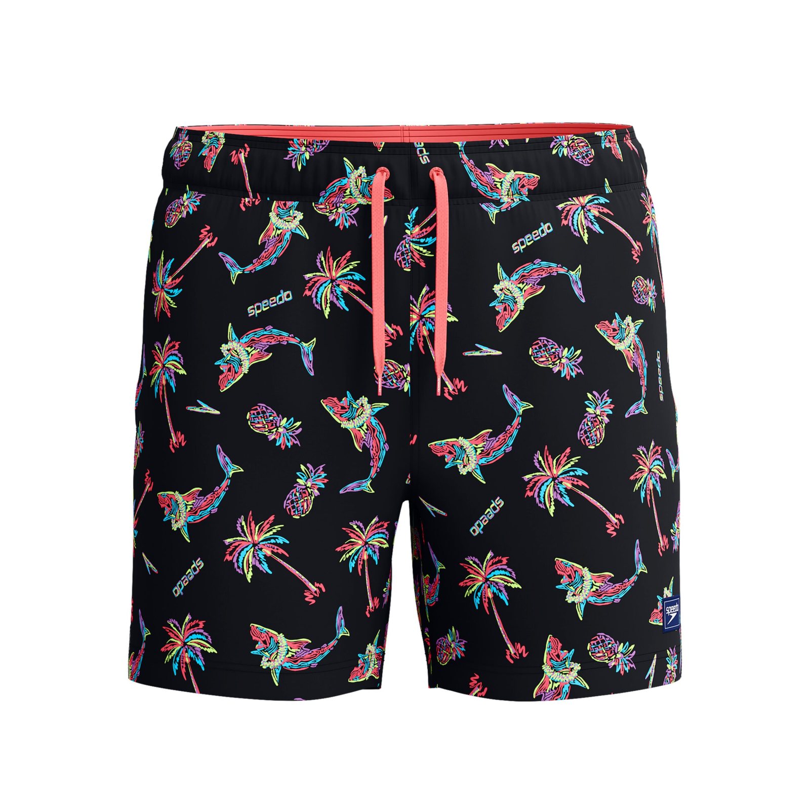 Speedo Print Redondo Edge Volley 14″ORANGE Şort Mayo
