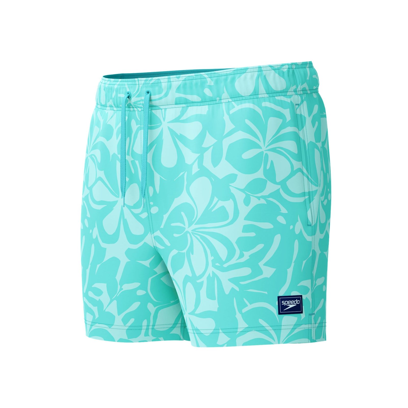 Speedo Print Redondo Adge Volley 14″ Blue Swim Shorts