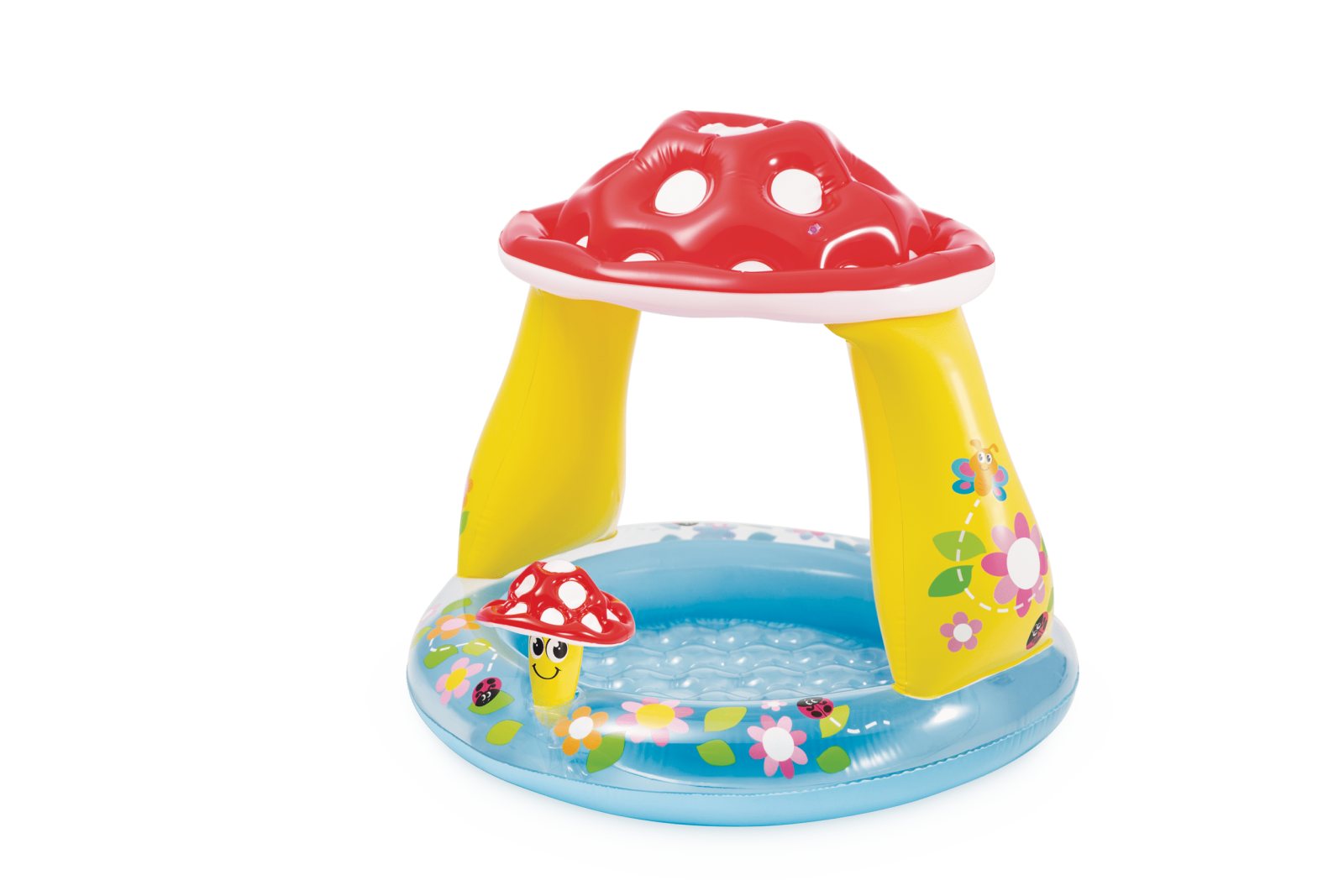 Intex 58417 Tropical Island Inflatable Kiddie Pool with Canopy