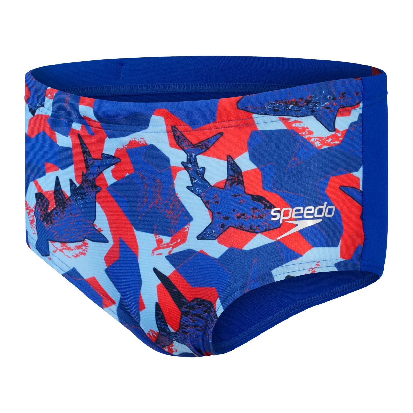 Speedo Alov Club Digi BF 13cm JM Blue/red плавки для мальчиков