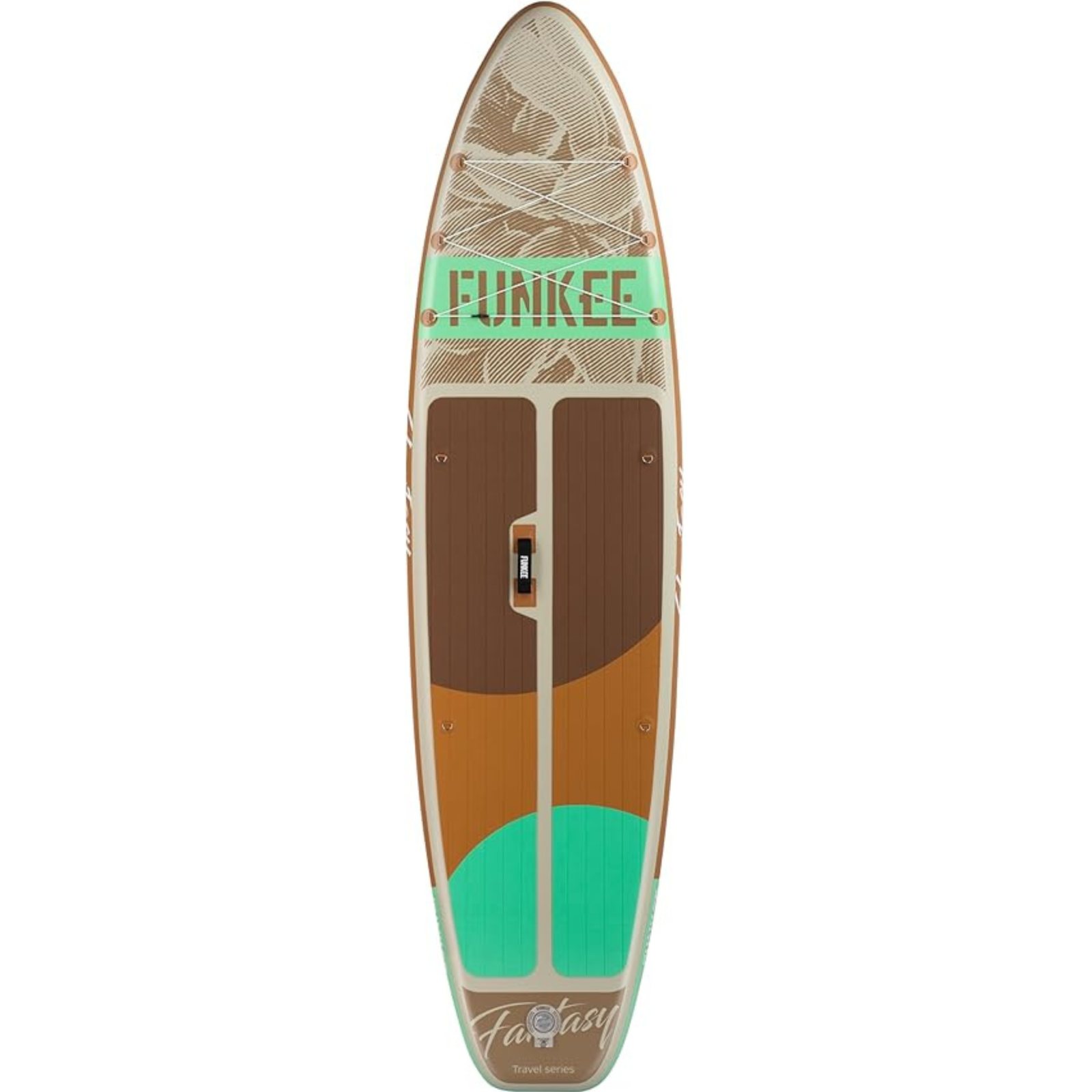 Funkee Fantasy Brown надувная доска для SUP 335 × 81 × 15 см