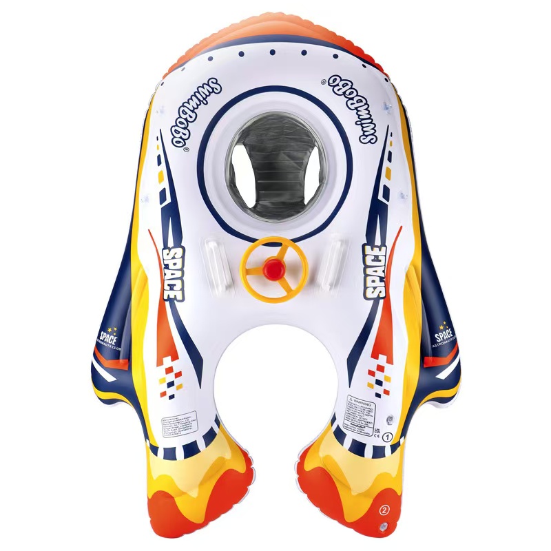 Swimbobo DM-1013 Parent-Child Space Ship Swim Ring with Seat