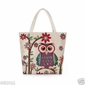 BİLSON'S CA-3001 Owl Print Beach Bag