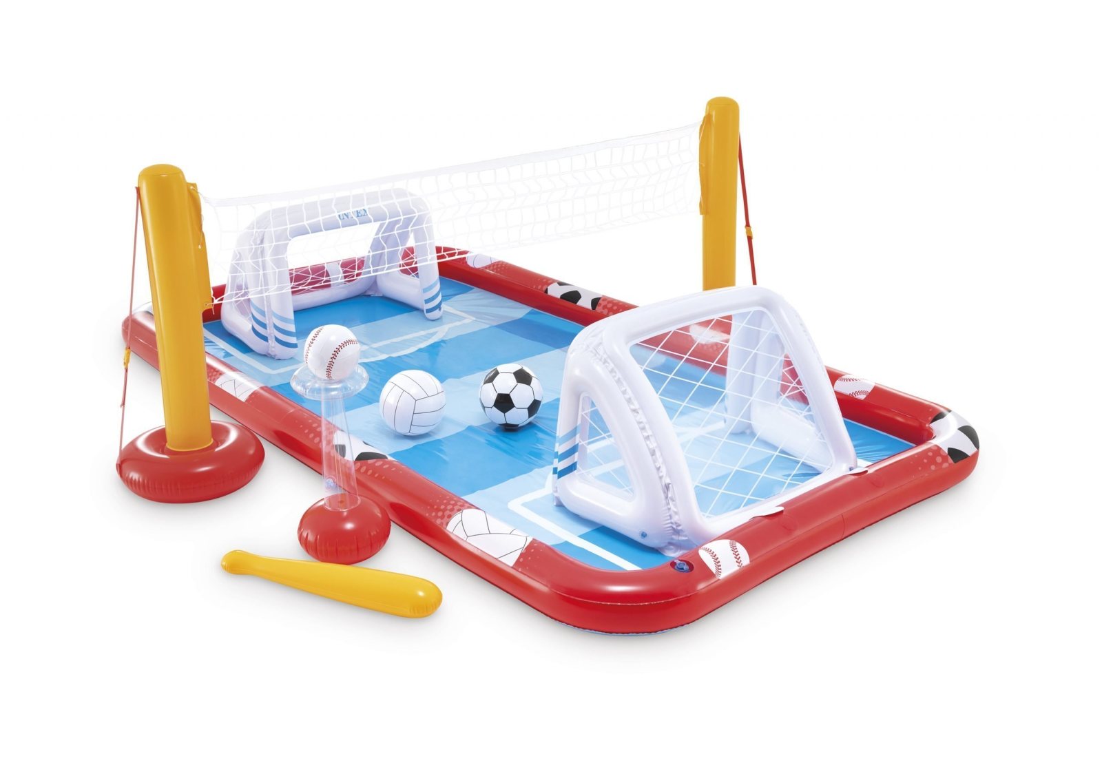 İntex 57147 Aksiyon Sporları Şişme Çoklu Spor Havuzu 325x267x102 cm