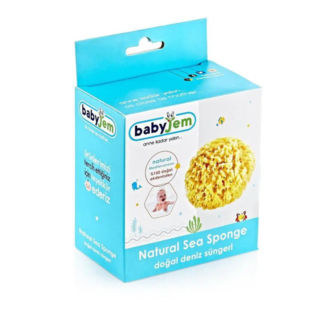 Babyjem Натуральная морская губка для купания