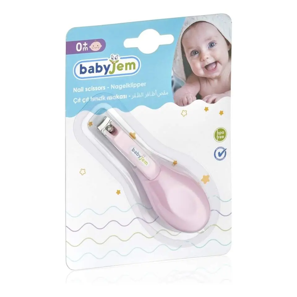 Babyjem Baby Nail Scissors, Grey