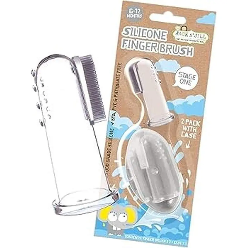Jack N Jill Silikon Parmak Fırçası
