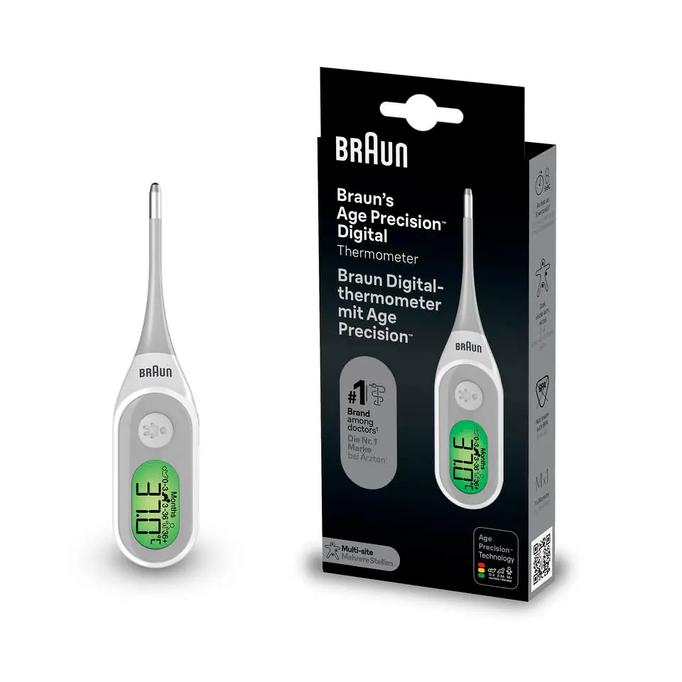Braun PRT2000EU Age Precision Digital Thermometer