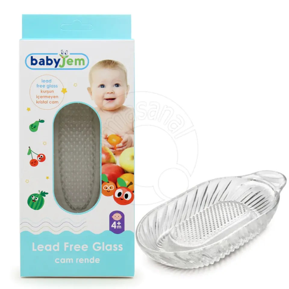 Babyjem Baby Glass Grater 4+ Months