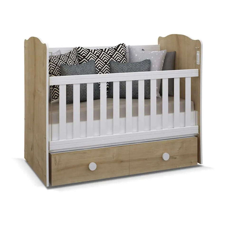 Babyhope Vesta 70 x 130 Ahşap Bebek Beşiği