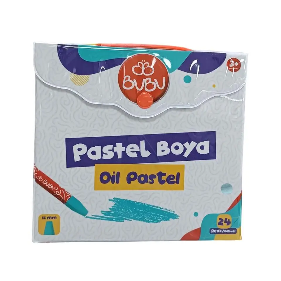 Bu-Bu 24-Color Pastel Set with Case