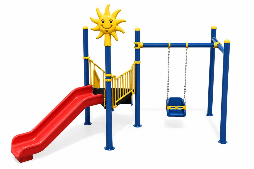 Metal Large Garden Playset 1