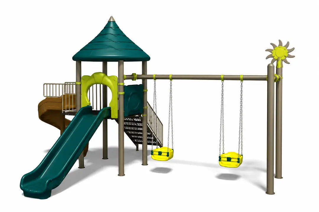 Metal Large Garden Playground 4