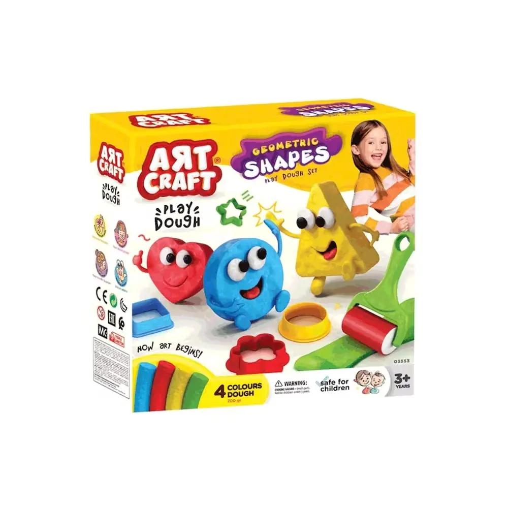 Geometrik Şekiller Hamur Set
