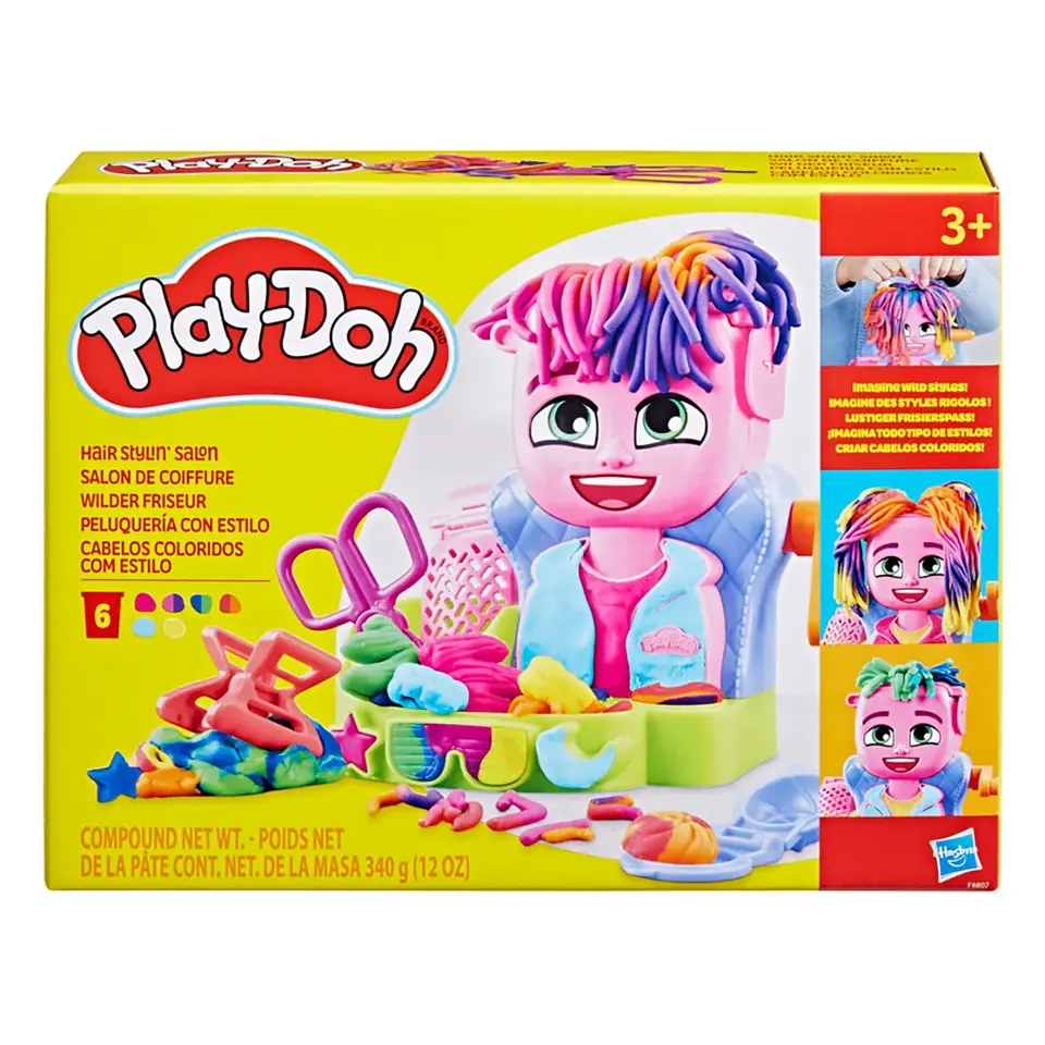 Игровой набор Play-Doh «Цветной салон красоты»