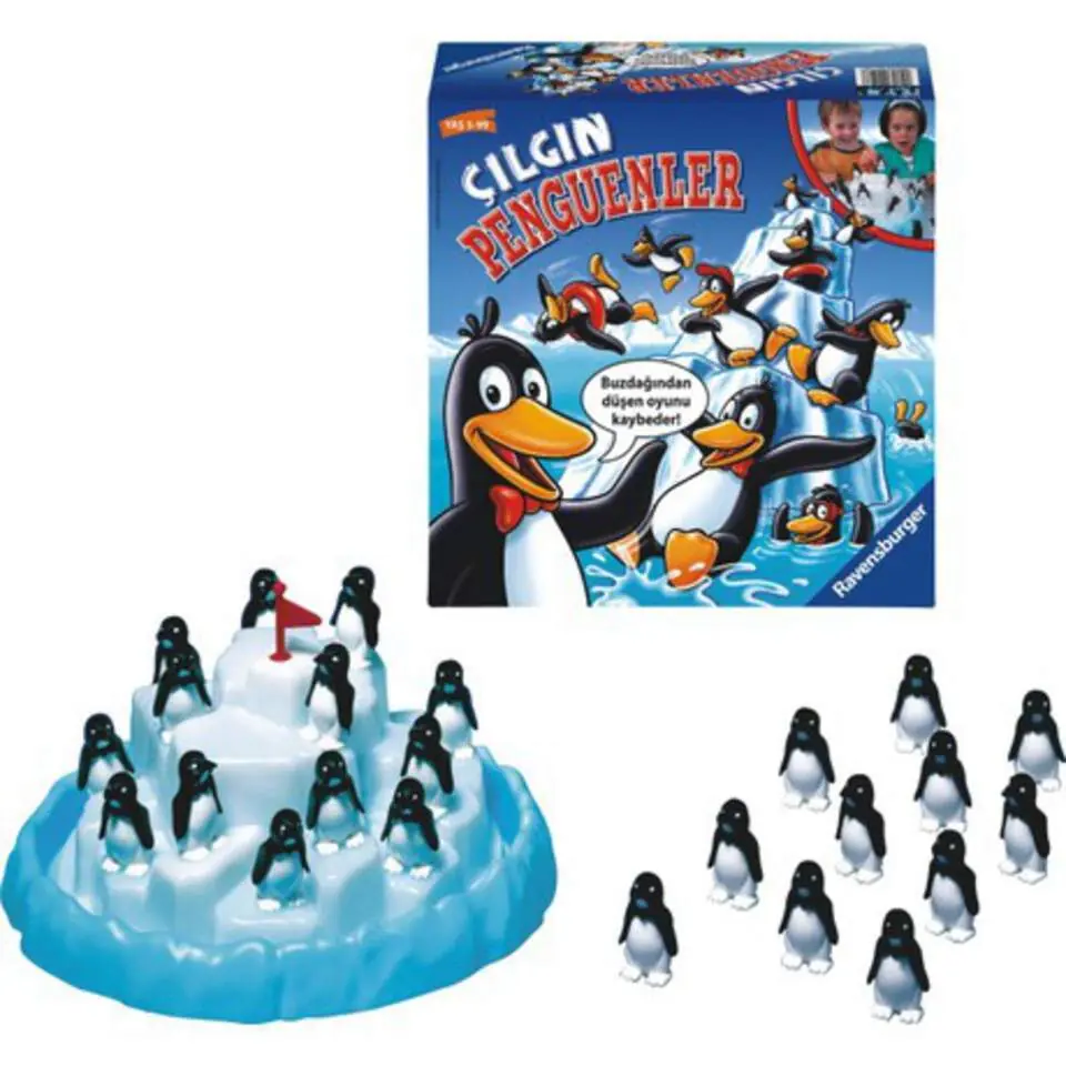 Adore Oyuncak Çılgın Penguenler — детская настольная игра на баланс, 5–10 лет