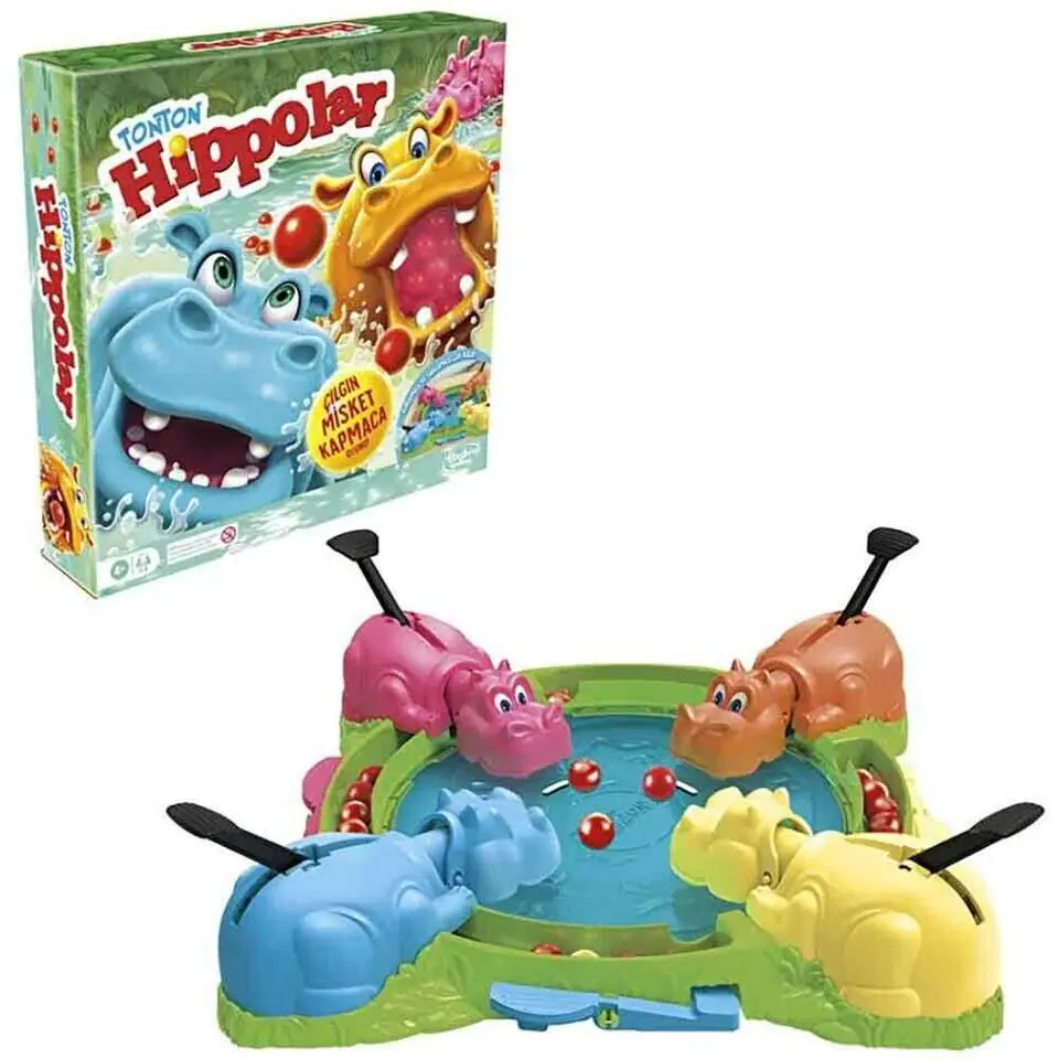 Hasbro Gaming Tonton Hippolar — детская настольная игра