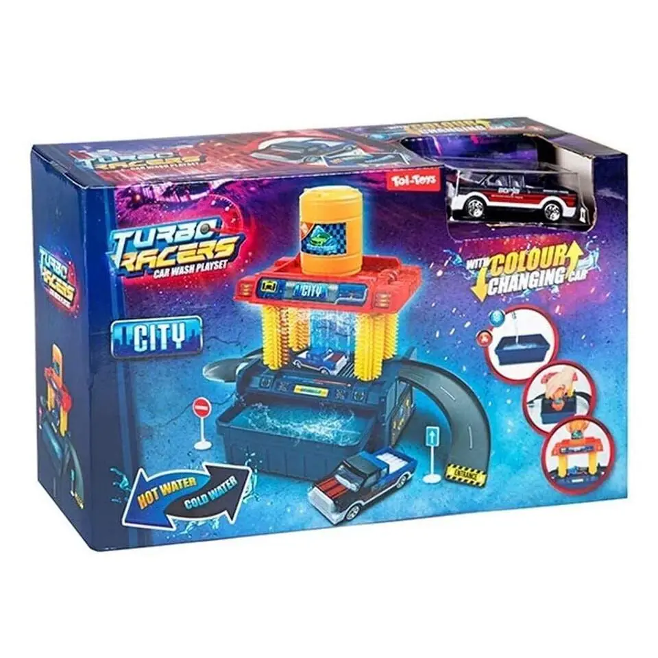 Toi-Toys Turbo Racers Car Wash Playset