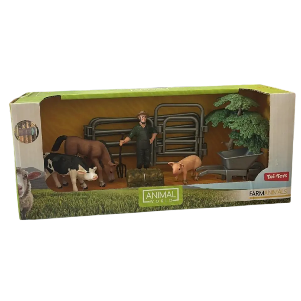 Toi-Toys Animal World Farm Animals Çiftlik Hayvanı Oyun Seti