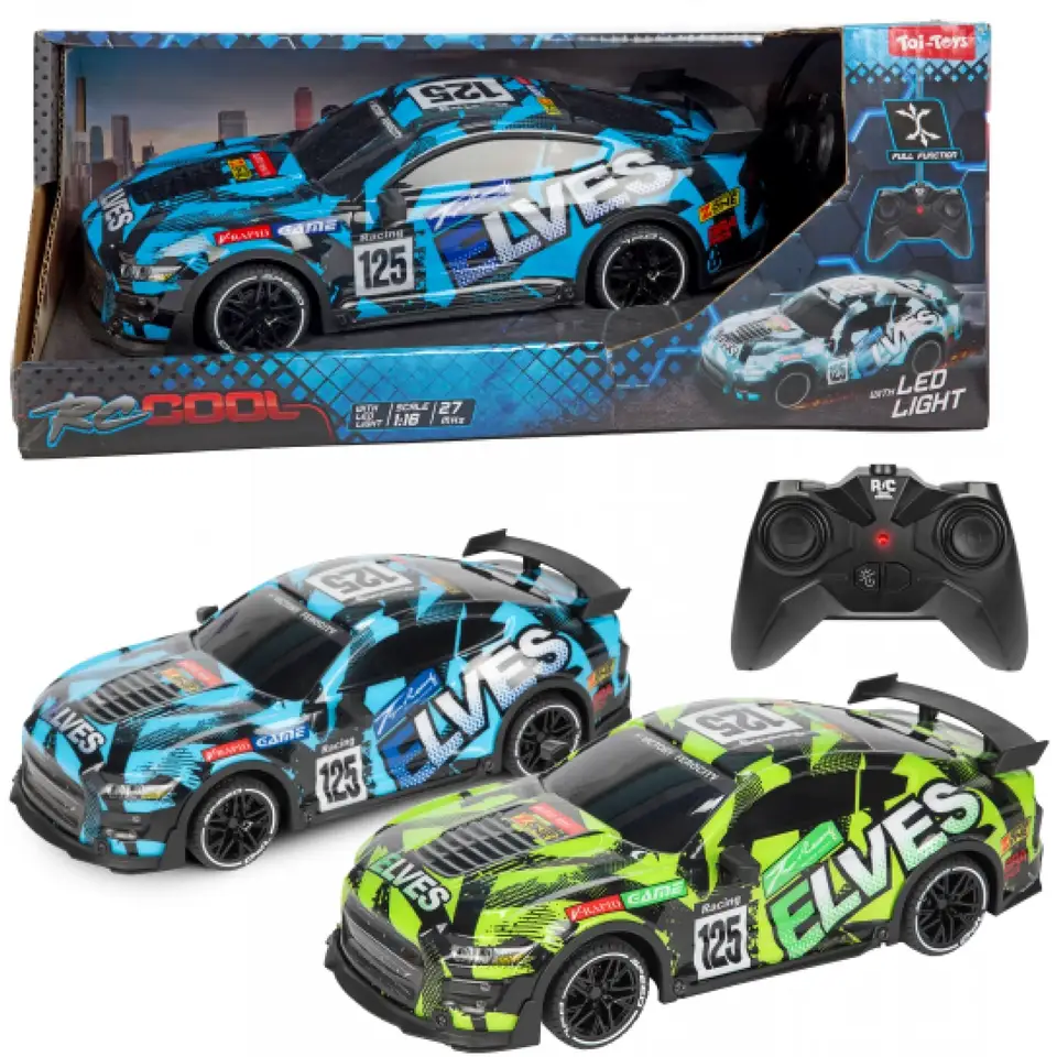 Toi-Toys RC-Cool Rally Auto RC SA Svetlom 25022Z
