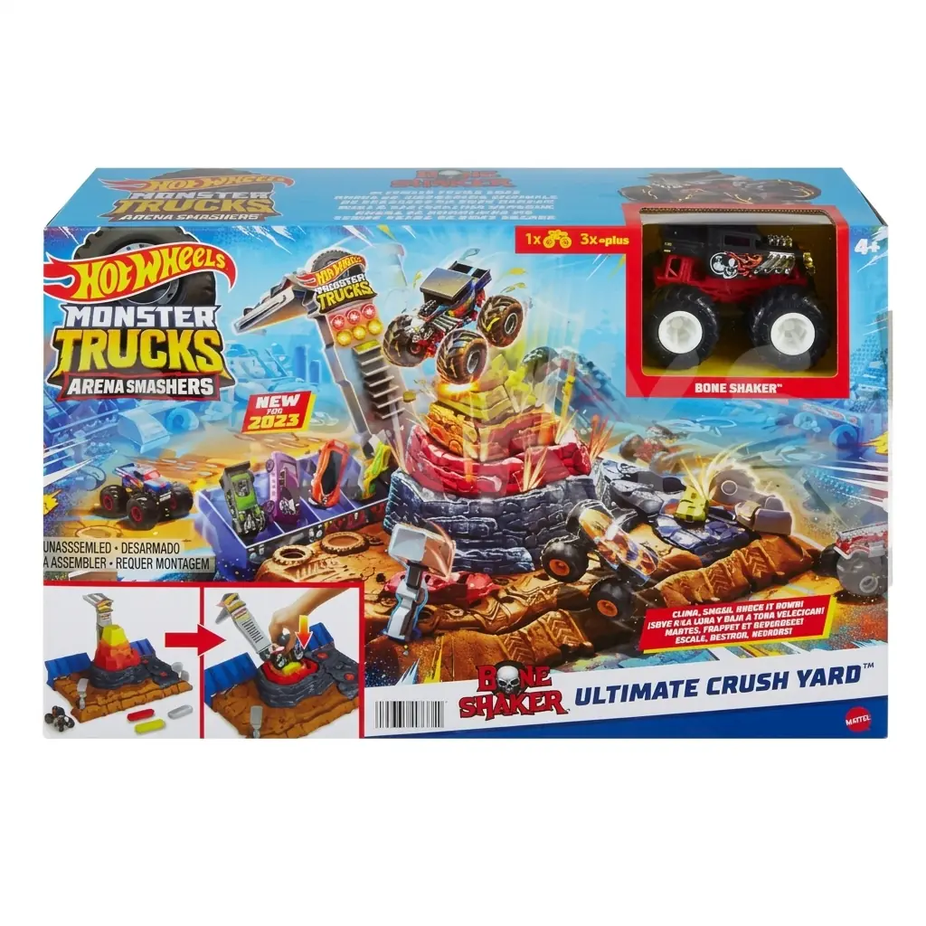 Hot Wheels Monster Trucks Muhteşem Çarpışma Arenası