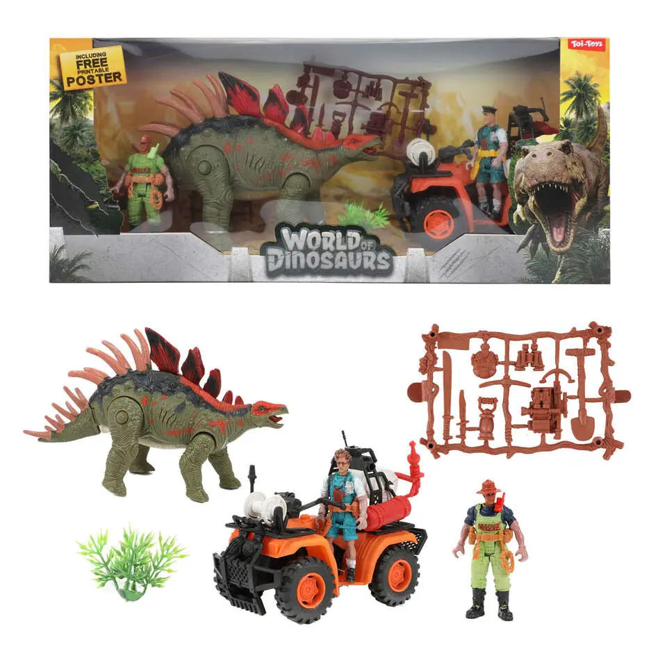 37503C-Dinozor Dünyası Oyun Seti Dino ile