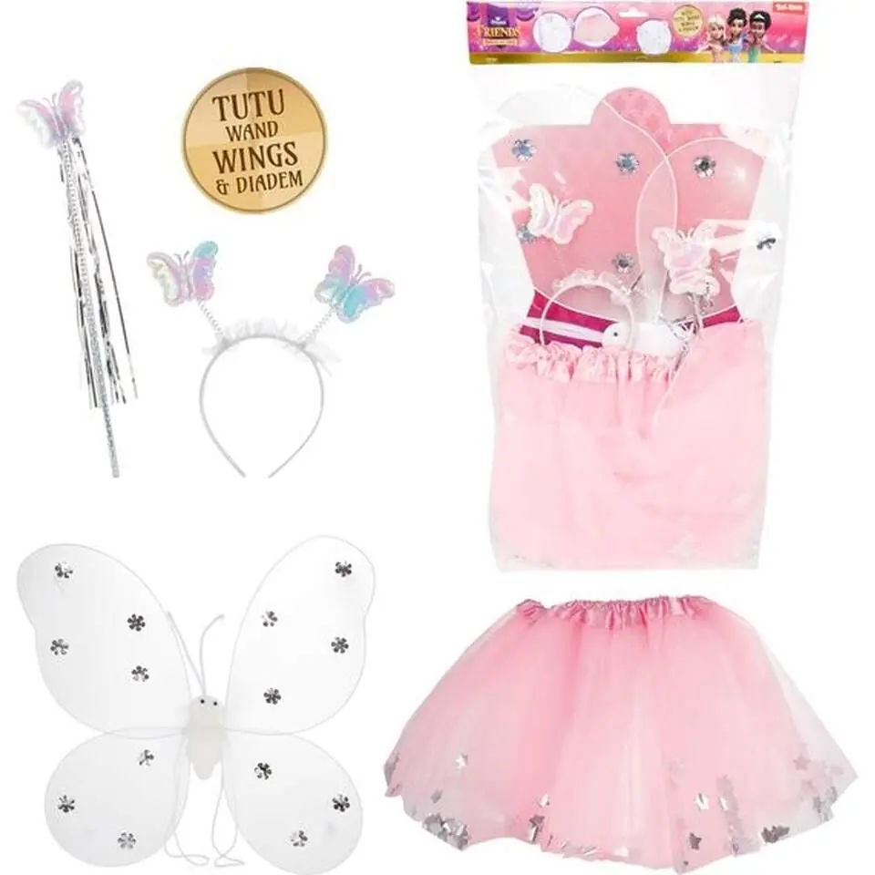 Toi-Toys 12151Z «Принцессы-друзья»: костюм феи-бабочки